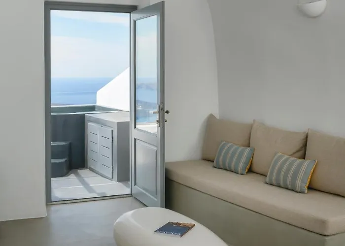 Hommage With Caldera View Hot Tub Daire Fira (Santorini)