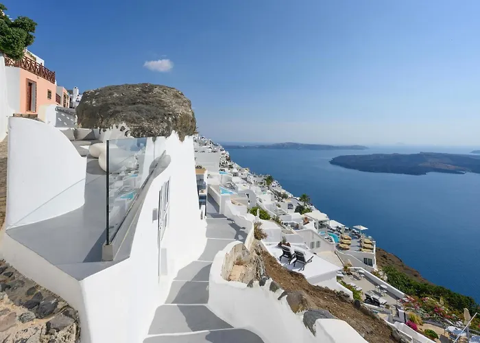 Hommage With Caldera View Hot Tub Daire