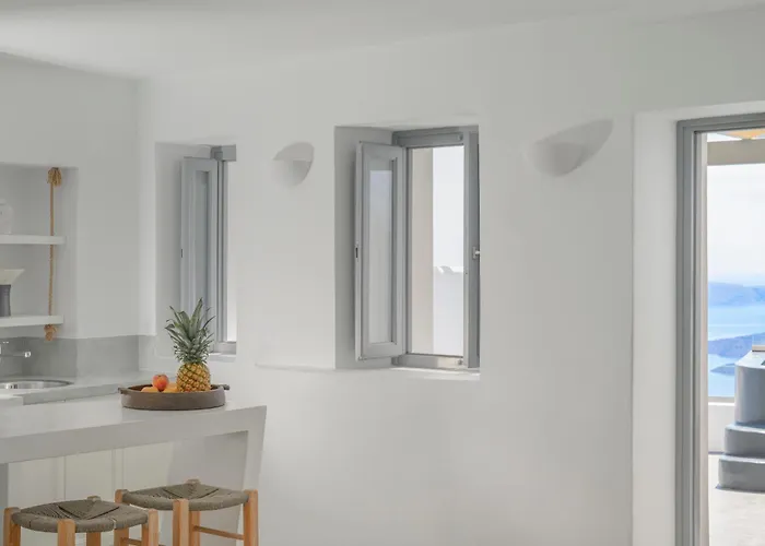 Hommage With Caldera View Hot Tub Daire *