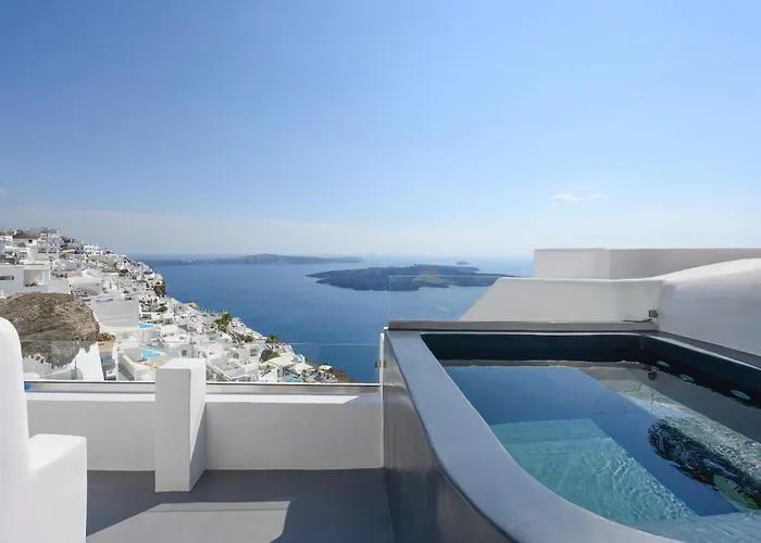 Hommage With Caldera View Hot Tub Daire *