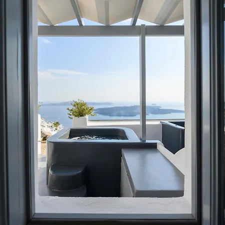 Hommage With Caldera View Hot Tub דירה *